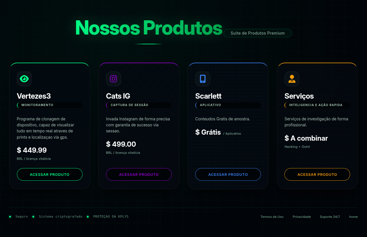 MAIS PRODUTOS DISPONIVEIS